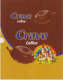 CRAVE COFFEE (and logo) trademark logo
