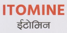 ITOMINE (and logo) trademark logo