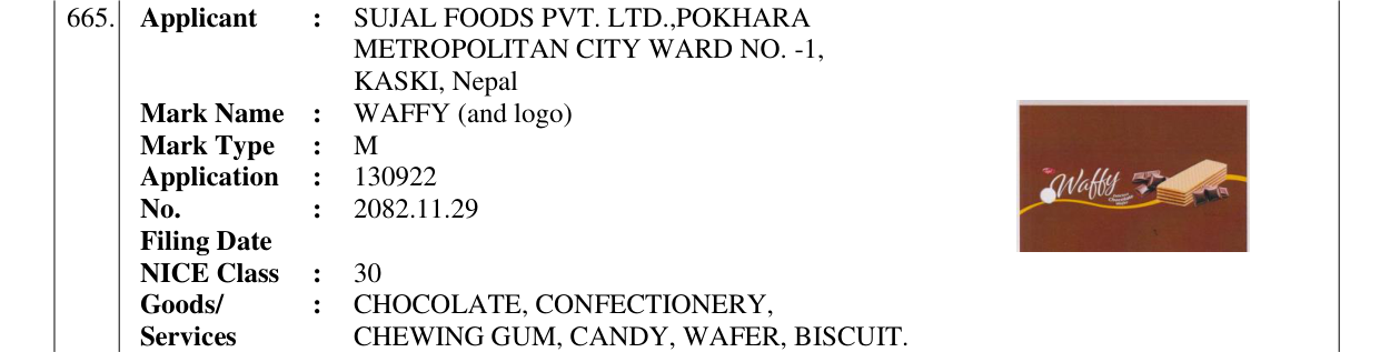 Original bulletin entry for WAFFY (and logo)