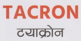 TACRON (and logo) trademark logo