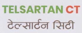 TELSARTAN CT (and logo) trademark logo