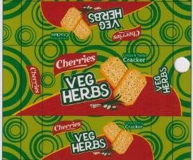 CHERRIES VEG HERBS (and logo) trademark logo