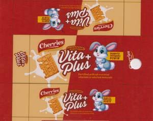 CHERRIES VITA PLUS (and logo) trademark logo