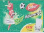 DABUR GLUCOSE-D (and logo) trademark logo