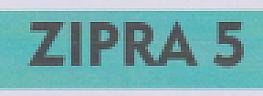 ZIPRA (and logo) trademark logo