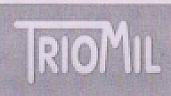 TRIOMIL (and logo) trademark logo