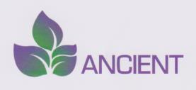 ANCIENT (and logo) trademark logo