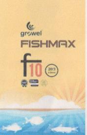 GROWEL FISHMAX (and logo) trademark logo