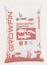 GROWEL GROWFIN (and logo) trademark logo