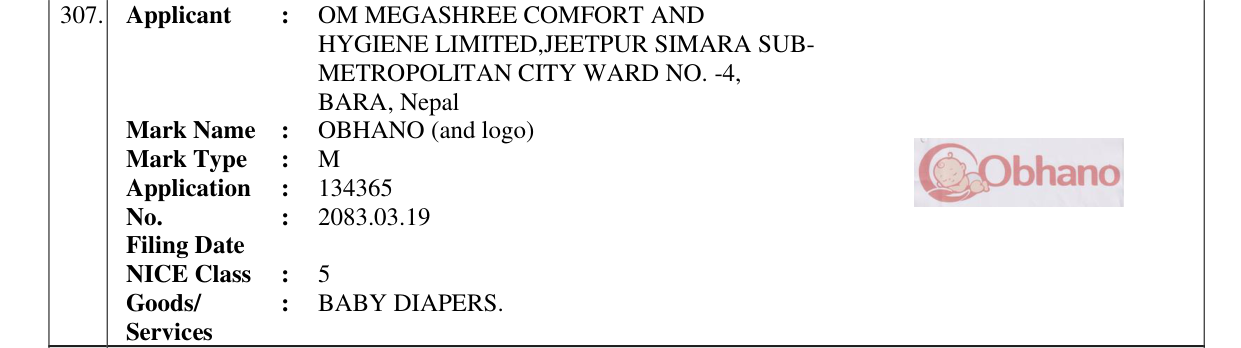 Original bulletin entry for OBHANO (and logo)