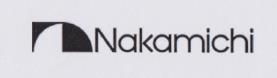 NAKAMICHI (and logo) trademark logo