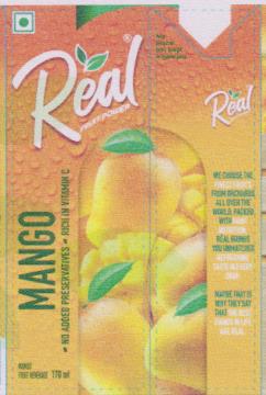 REAL MANGO (and logo) trademark logo