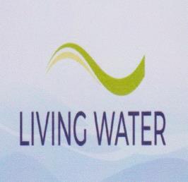 LIVING WATER (and logo) trademark logo