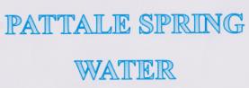 PATTALE SPRING WATER (and logo) trademark logo