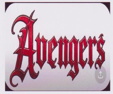 AVENGERS (and logo) trademark logo