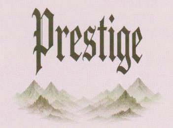 PRESTIGE (and logo) trademark logo