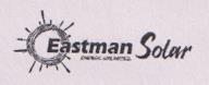 EASTMAN ENERGY. UNLIMITED. SOLAR (and logo) trademark logo
