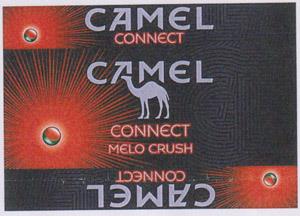 CAMEL CONNECT MELO CRUSH (and logo) trademark logo