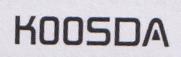 KOOSDA (and logo) trademark logo