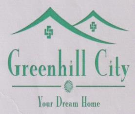 GREEN HILL CITY (and logo) trademark logo