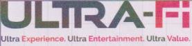 ULTRA-FI (and logo) trademark logo