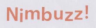NIMBUZZ! (and logo) trademark logo