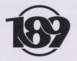 189 (and logo) trademark logo
