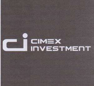 CI CIMEX INVESTMENT (and logo) trademark logo