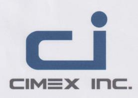 CIMEX INC. (and logo) trademark logo