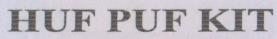 HUF PUF KIT (and logo) trademark logo