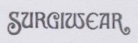 SURGIWEAR (and logo) trademark logo