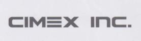 CIMEX INC. (and logo) trademark logo