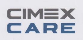 CIMEX CARE (and logo) trademark logo