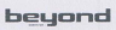 beyond (and logo) trademark logo