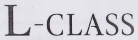 L-CLASS (and logo) trademark logo