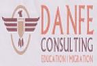 DANFE CONSULTING (and logo) trademark logo