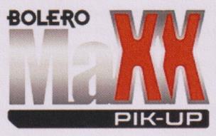 Bolero Maxx PIK-UP (and logo) trademark logo