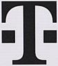 T stylized with device (and logo) trademark logo