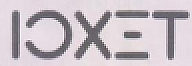 IOXET (and logo) trademark logo