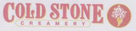 COLD STONE CREAMERY (and logo) trademark logo