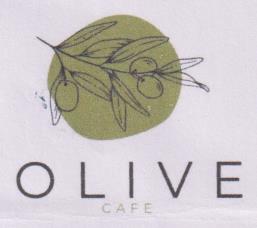 OLIVE CAFE (and logo) trademark logo