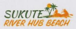 SUKUTE RIVER HUB BEACH (and logo) trademark logo