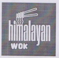 HIMALAYAN WOK (and logo) trademark logo