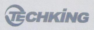 TECHKING (and logo) trademark logo