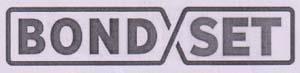 BONDSET (and logo) trademark logo