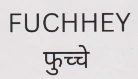 FUCHHEY (and logo) trademark logo
