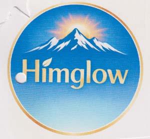 HIMGLOW (and logo) trademark logo