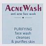ACNE WASH (and logo) trademark logo