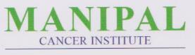 MANIPAL CANCER INSTITUTE (and logo) trademark logo