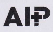 AIP (and logo) trademark logo